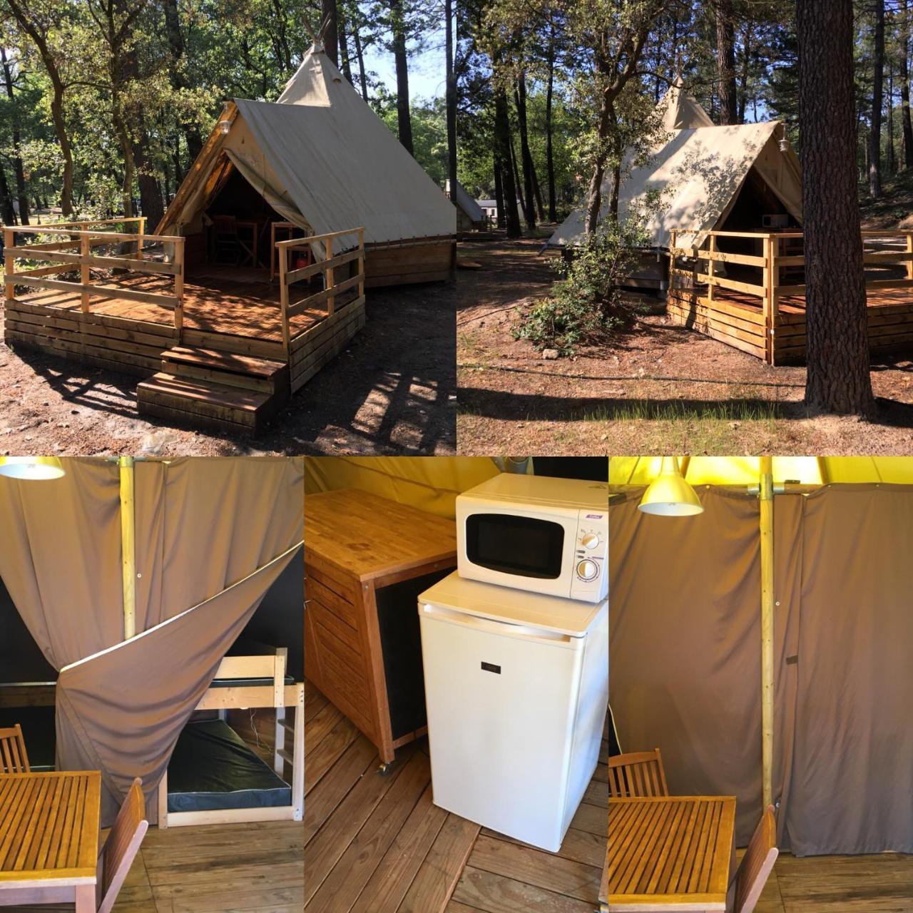 Camping La Simioune En Provence Bollène Exteriér fotografie